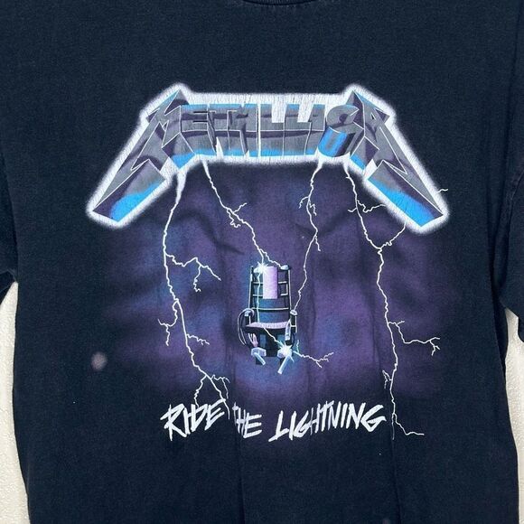 Metallica Ride The Lighting T Shirt Medium - Picture 3 of 3